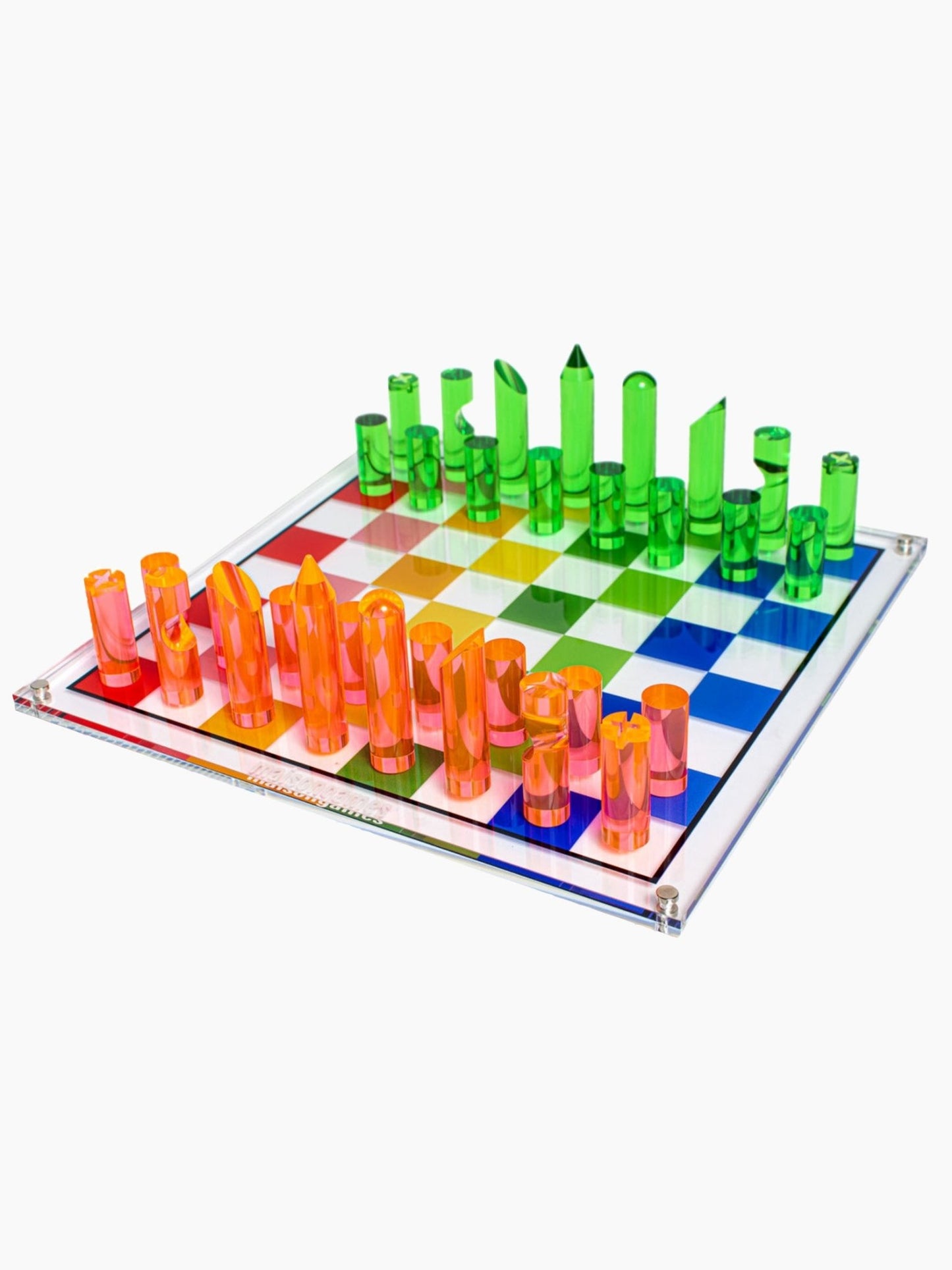 Rainbow Chess Set
