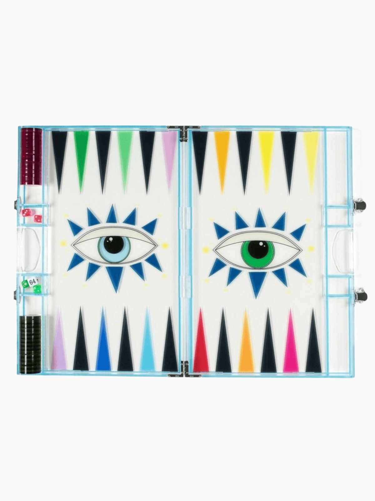 Rainbow Eyes Backgammon