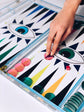 Rainbow Eyes Backgammon