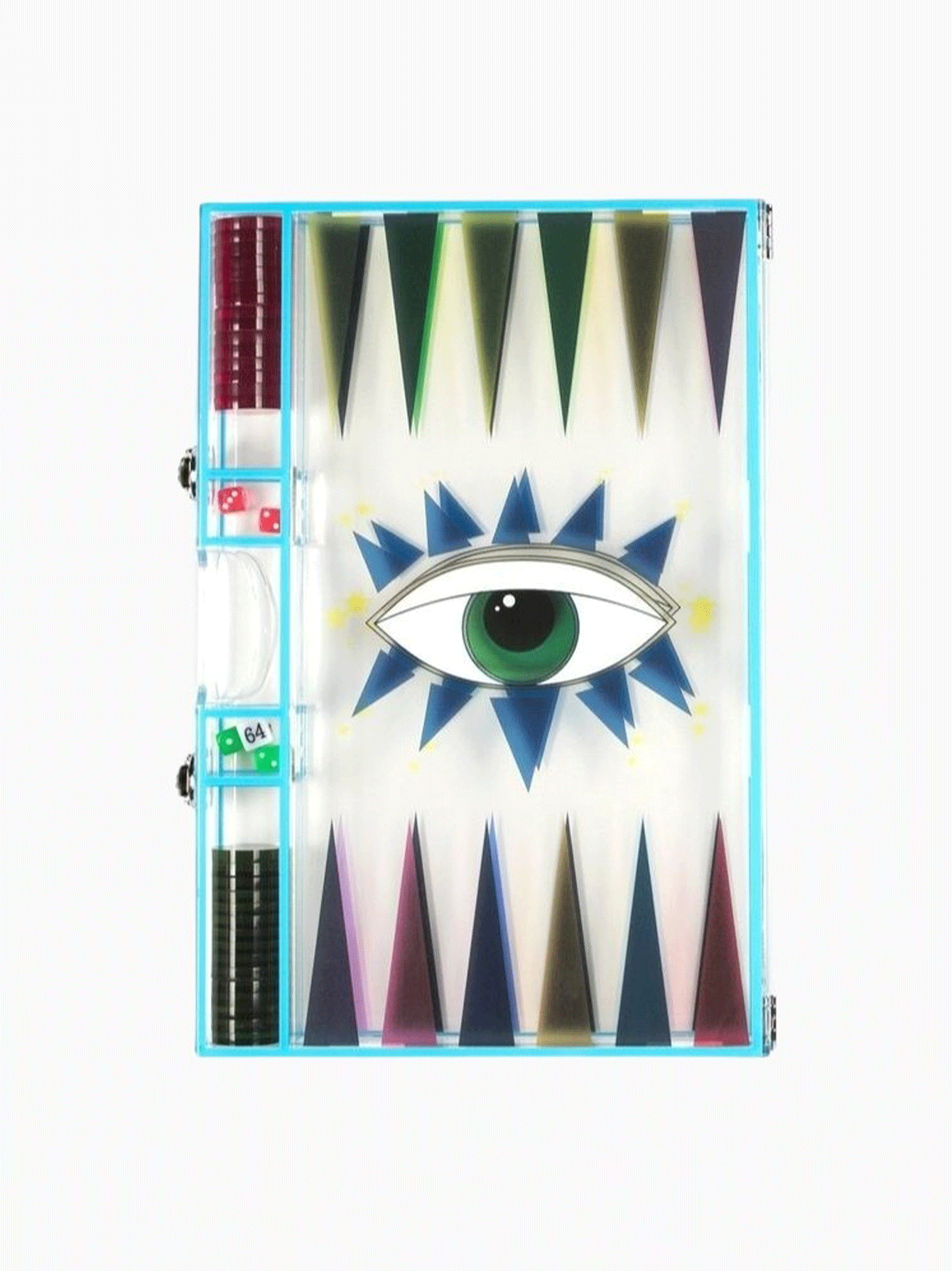 Rainbow Eyes Backgammon