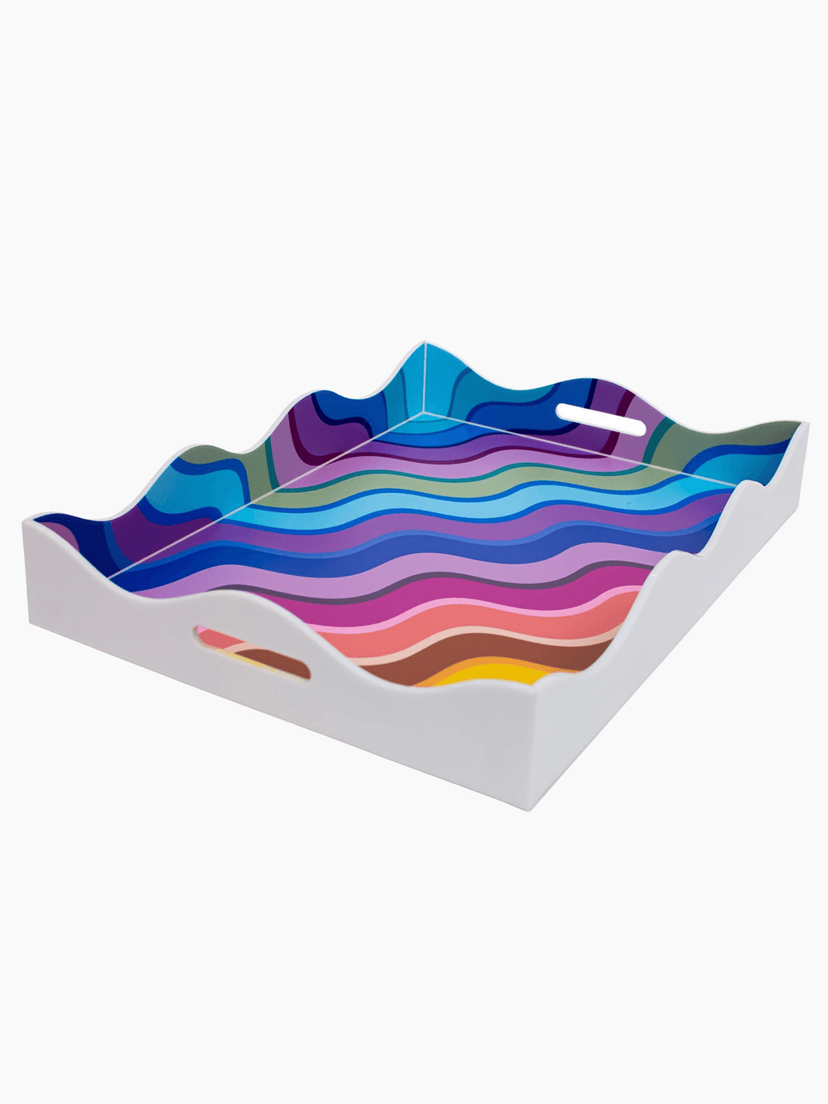 Rainbow Scallop Tray
