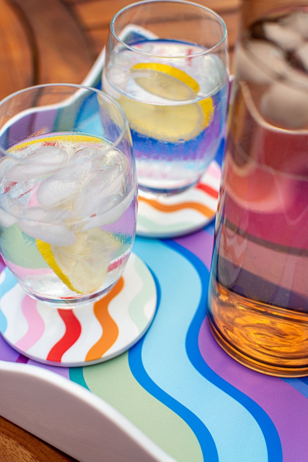 Rainbow Scallop Tray