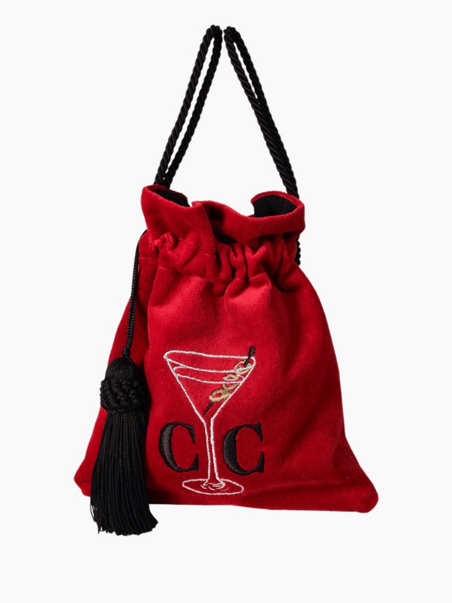 Red Velvet Martini Pouch Bag