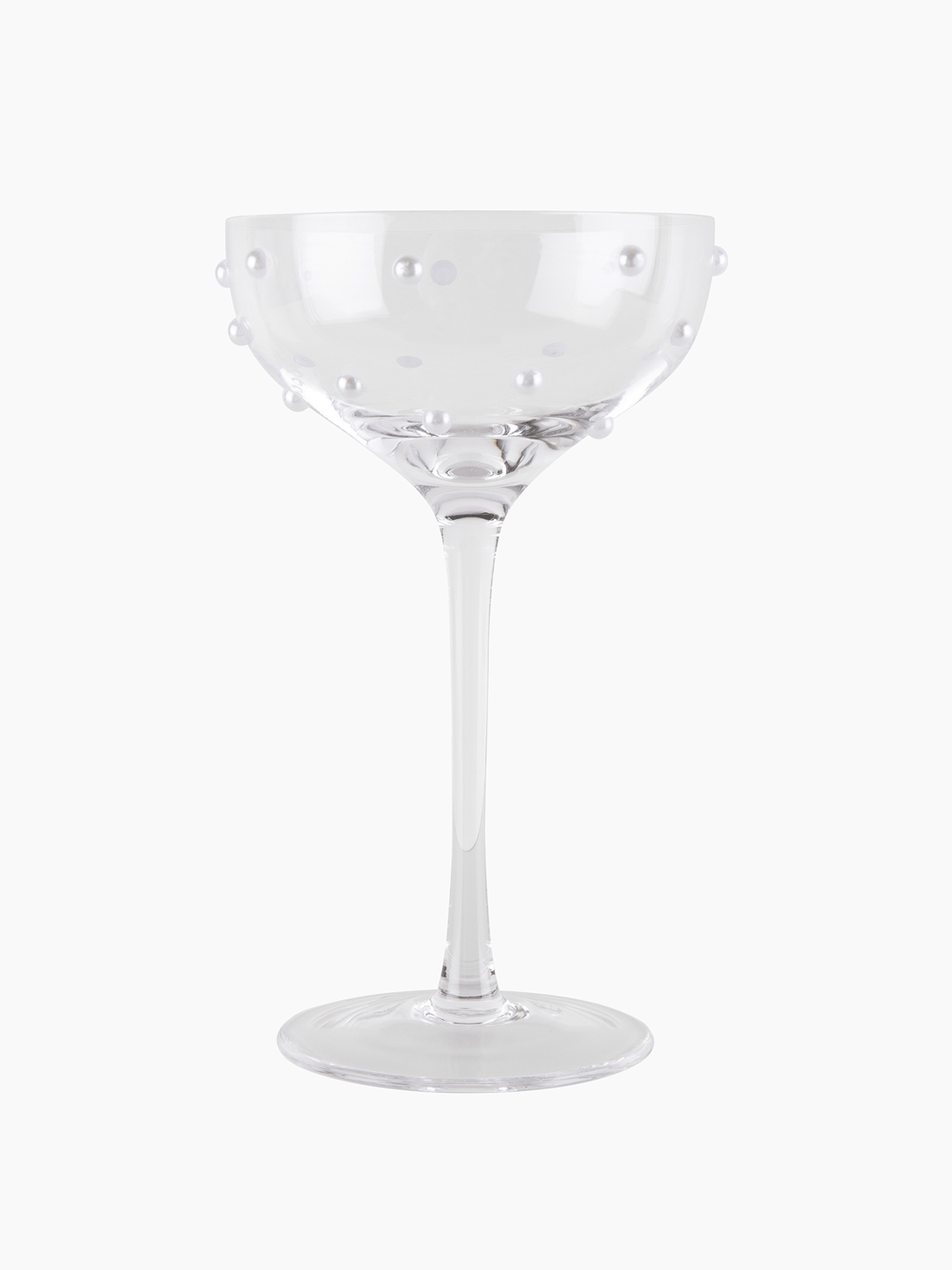 Clear Pearl Cocktail Glass The GoTo