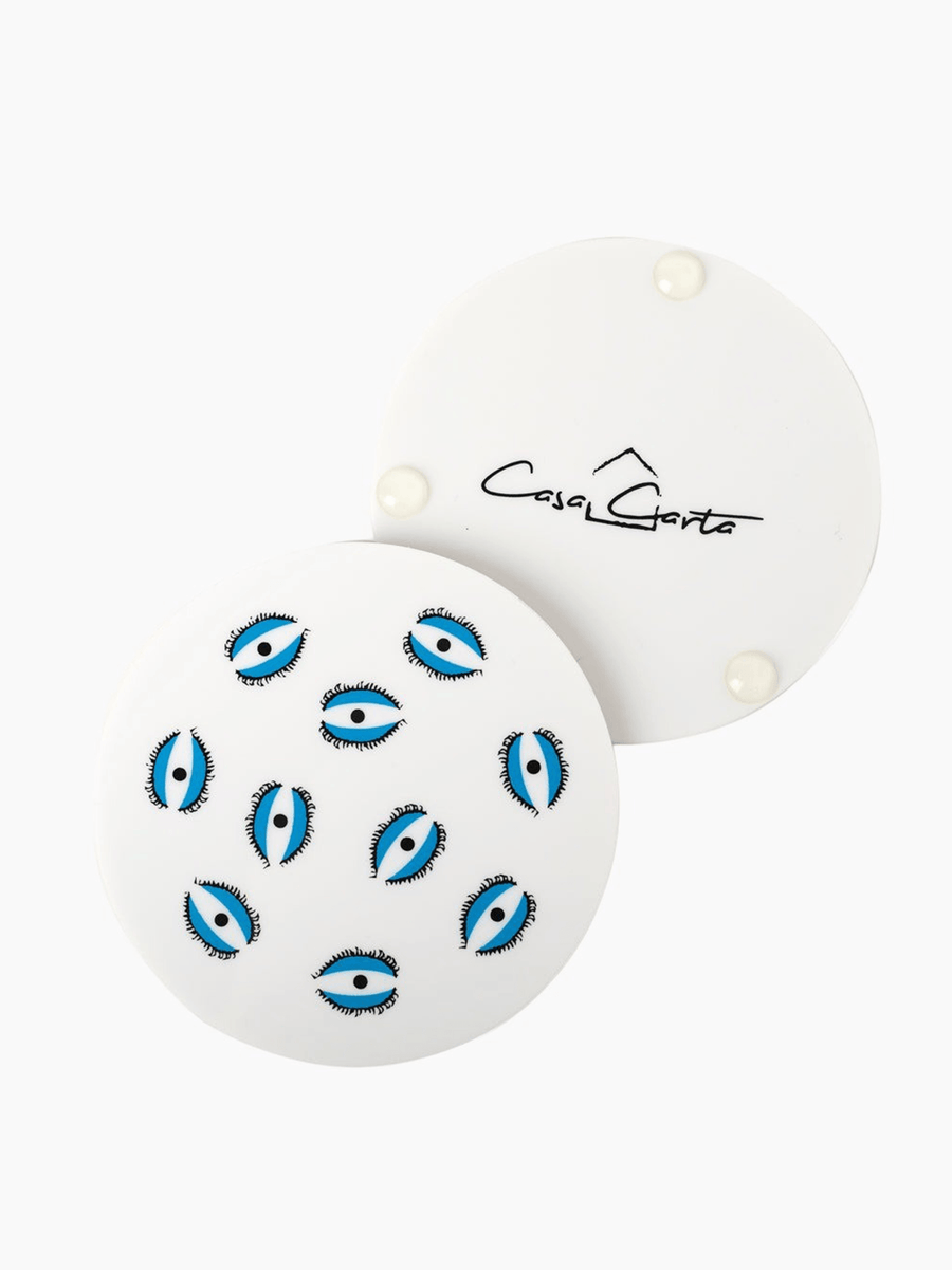 Set of Four Evil Eye Coasters