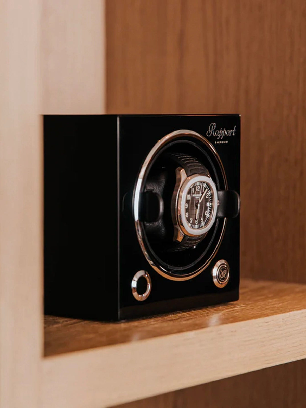 Single Watch Winder Black