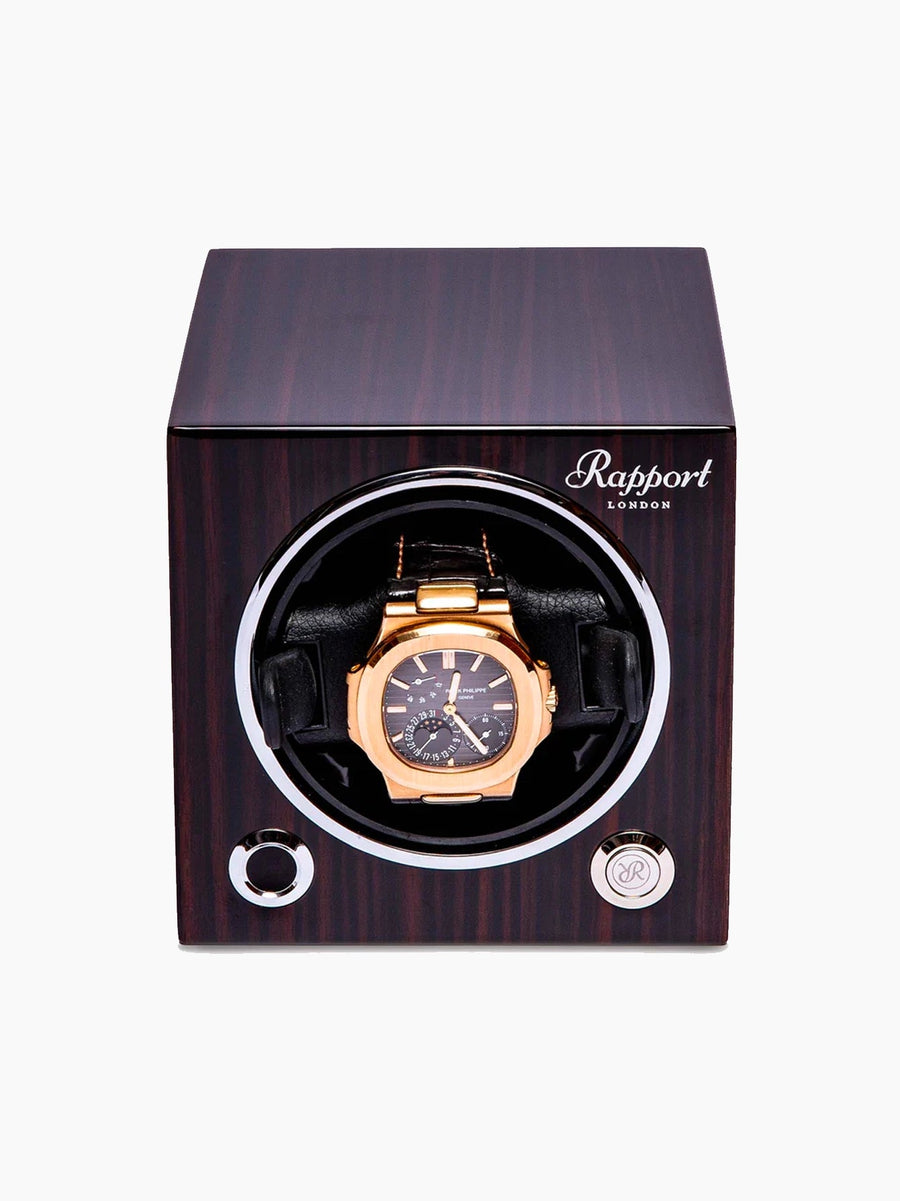 Single Watch Winder Macassar
