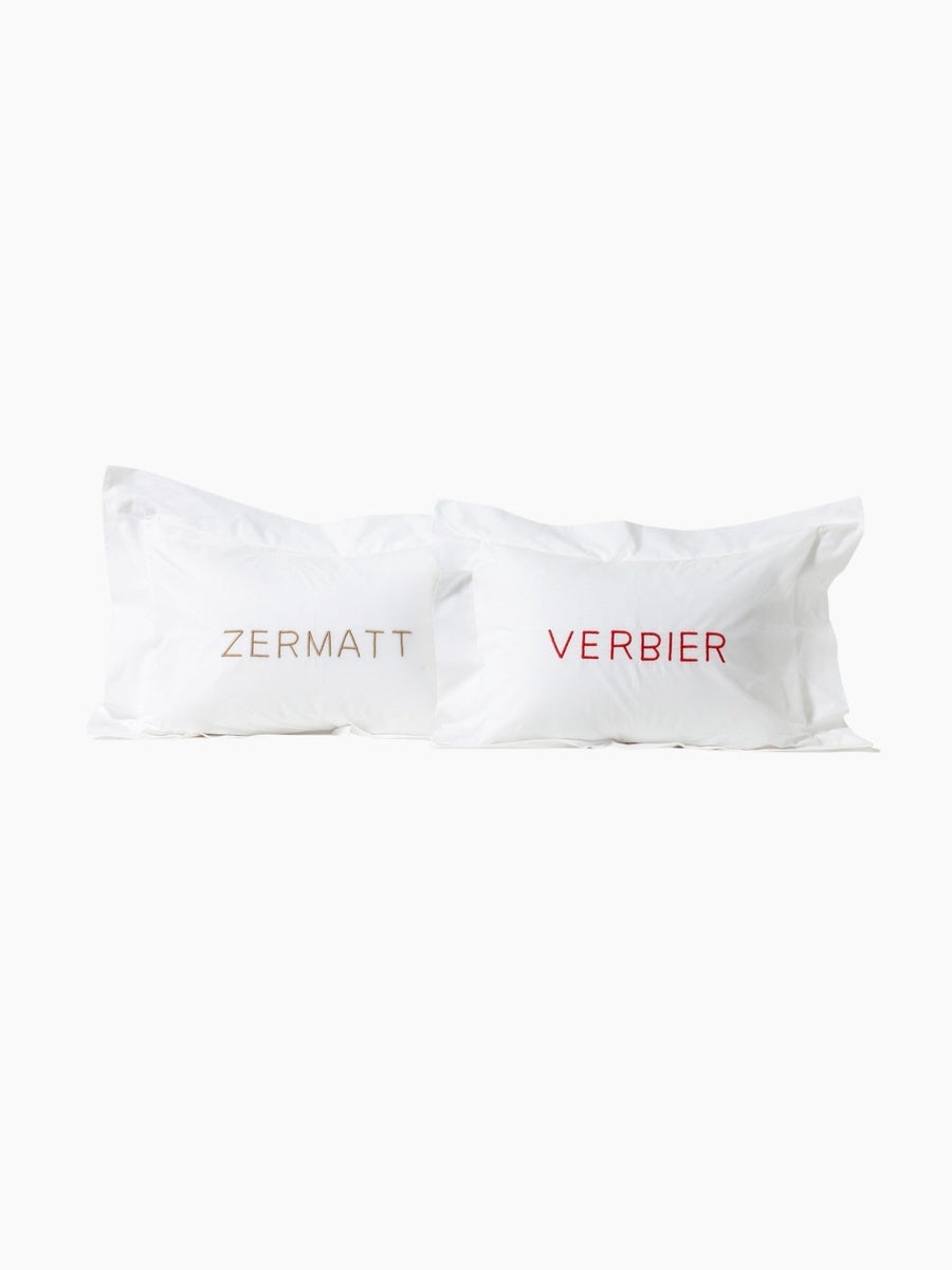 Ski Resort Mini Pillow Case Set