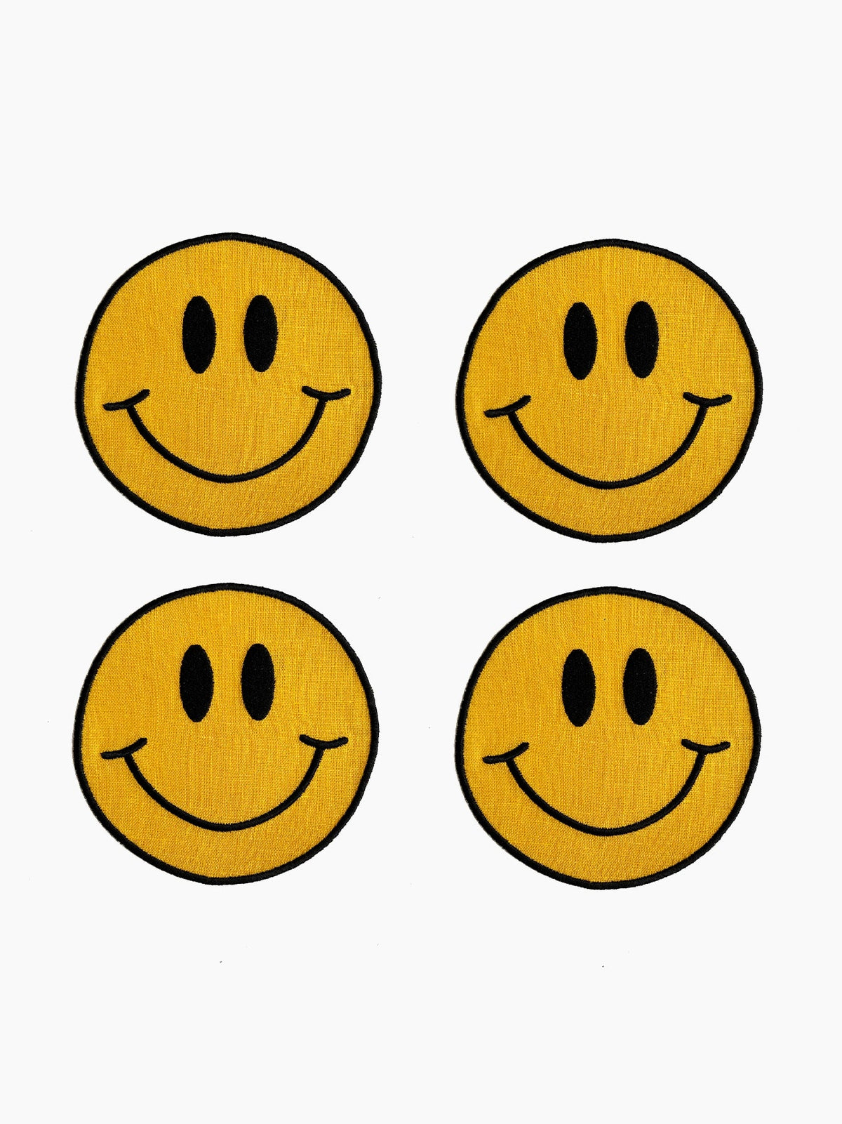Smiley Cocktail Napkins Set