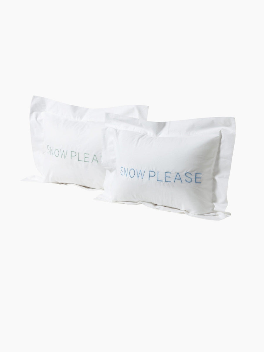 Snow Please Mini Pillow Case Set