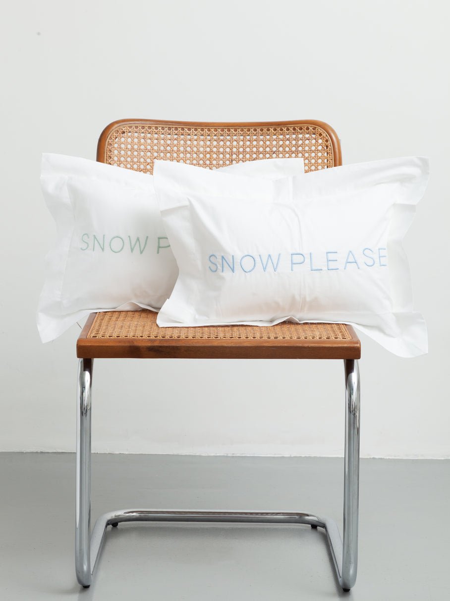 Snow Please Mini Pillow Case Set