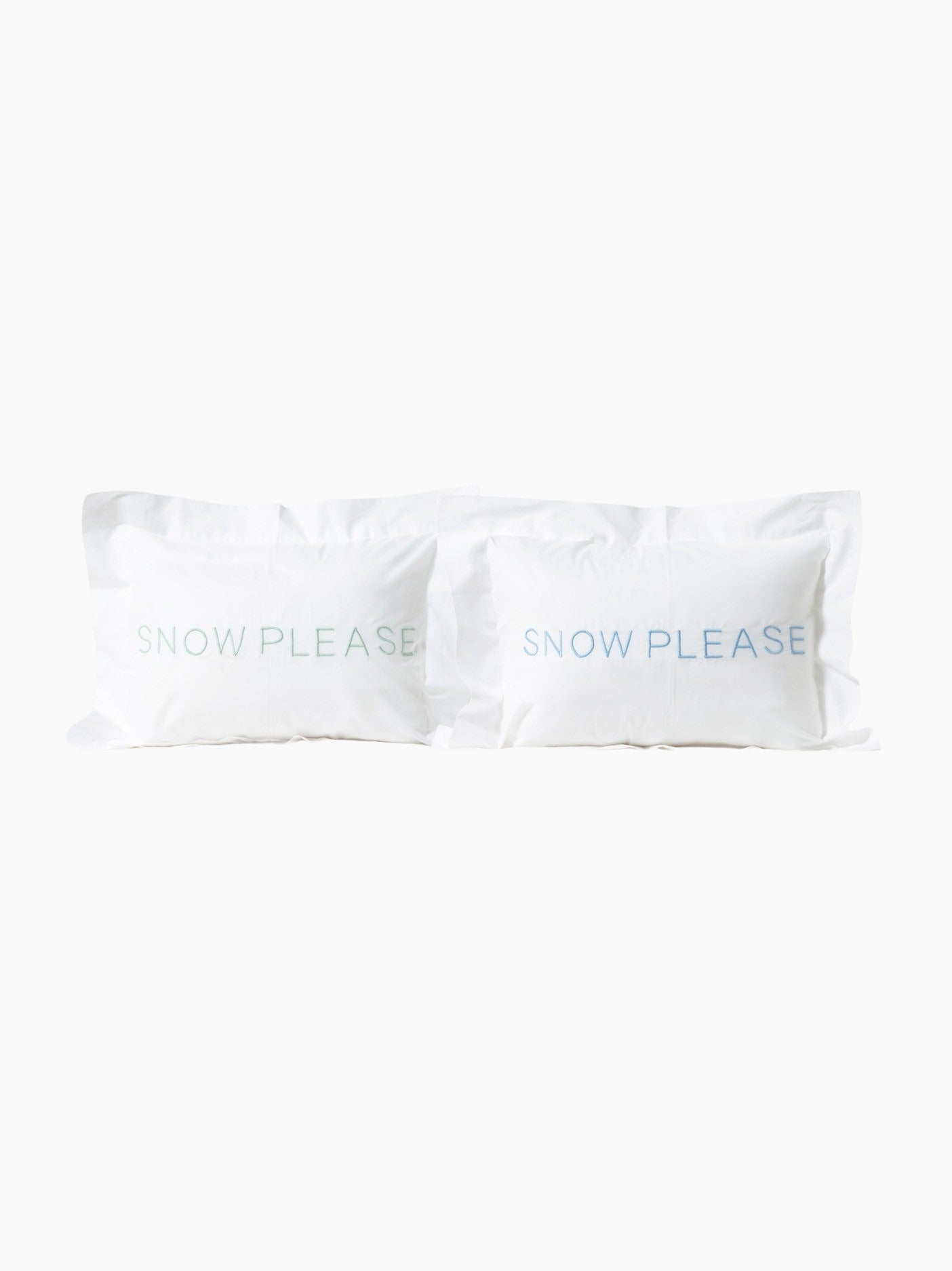 Snow Please Mini Pillow Case Set