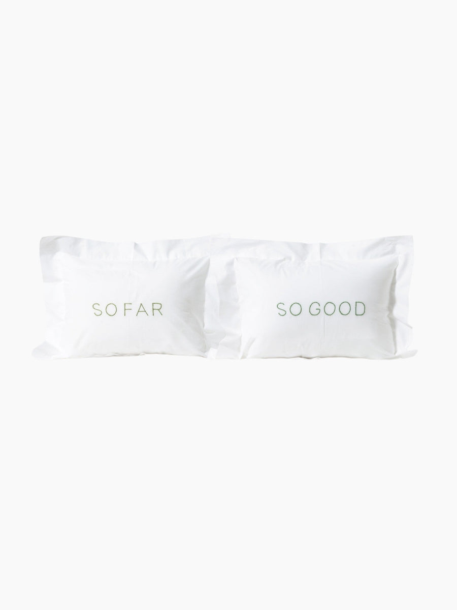 So Far So Good Mini Pillow Case Set