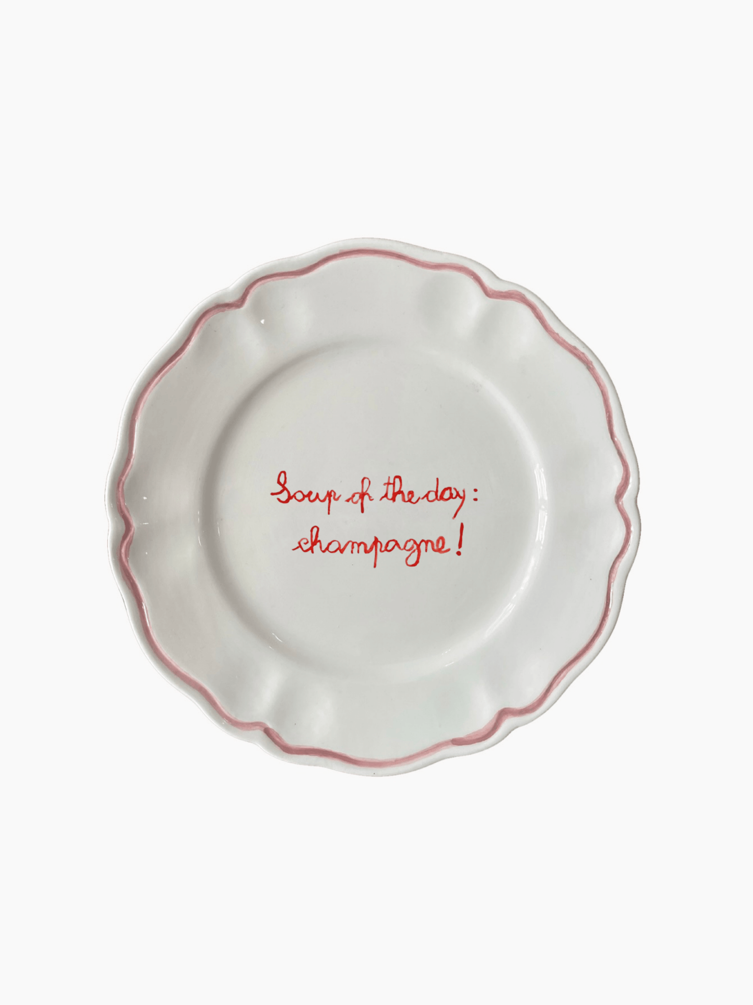 Soup Of The Day Plate Set
