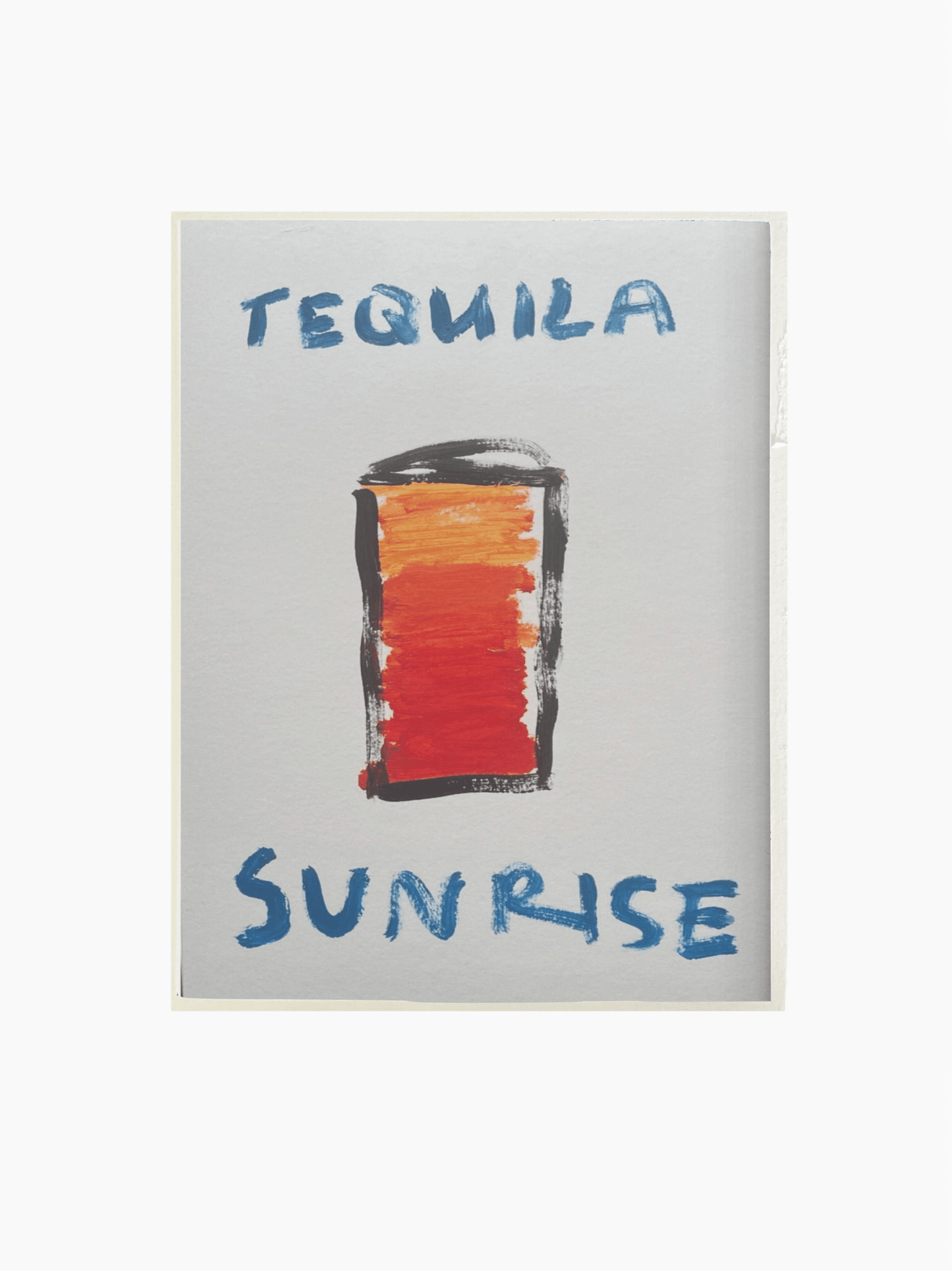 Tequila Sunrise Art