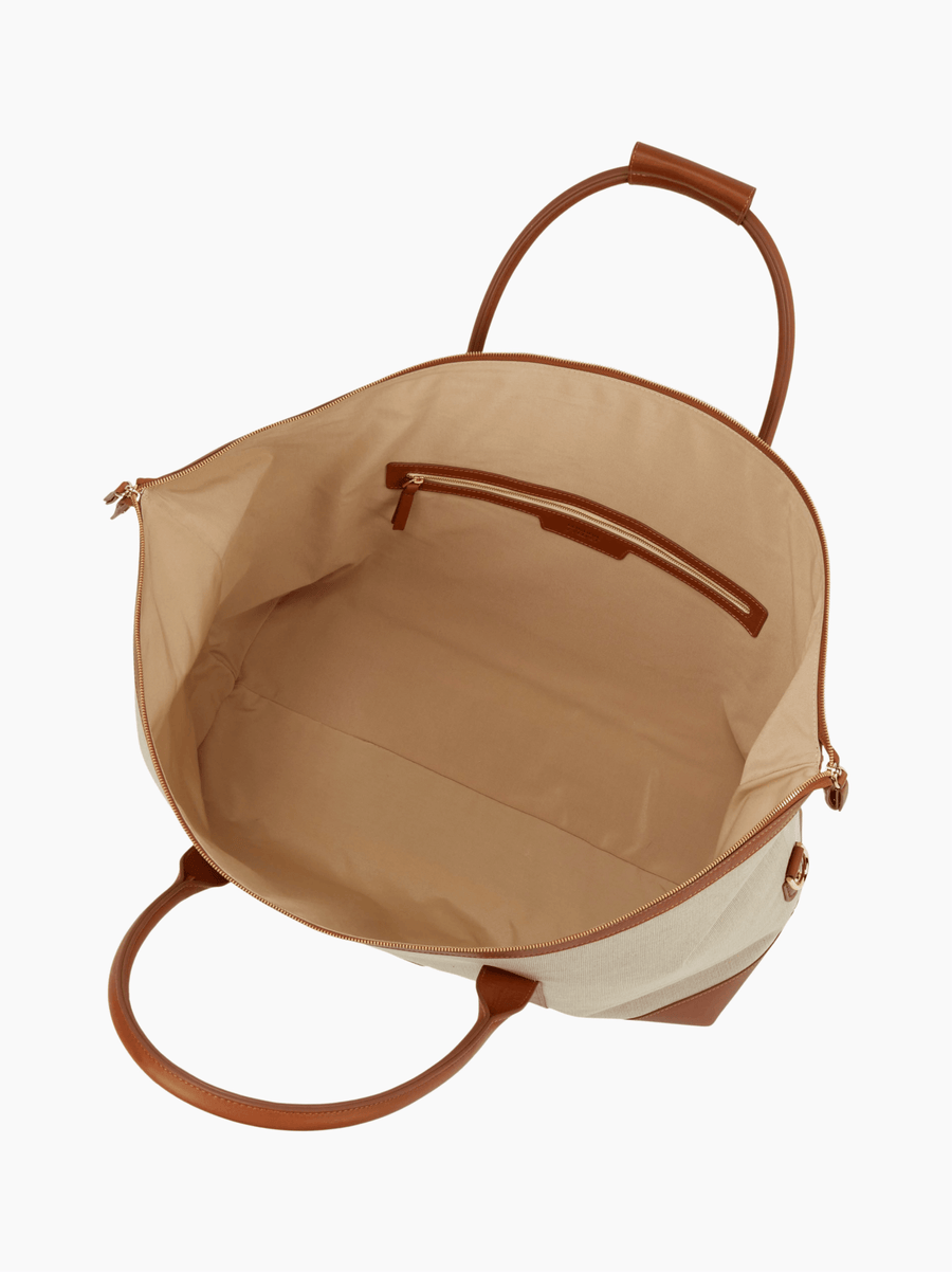 The Weekend Bag in Cream