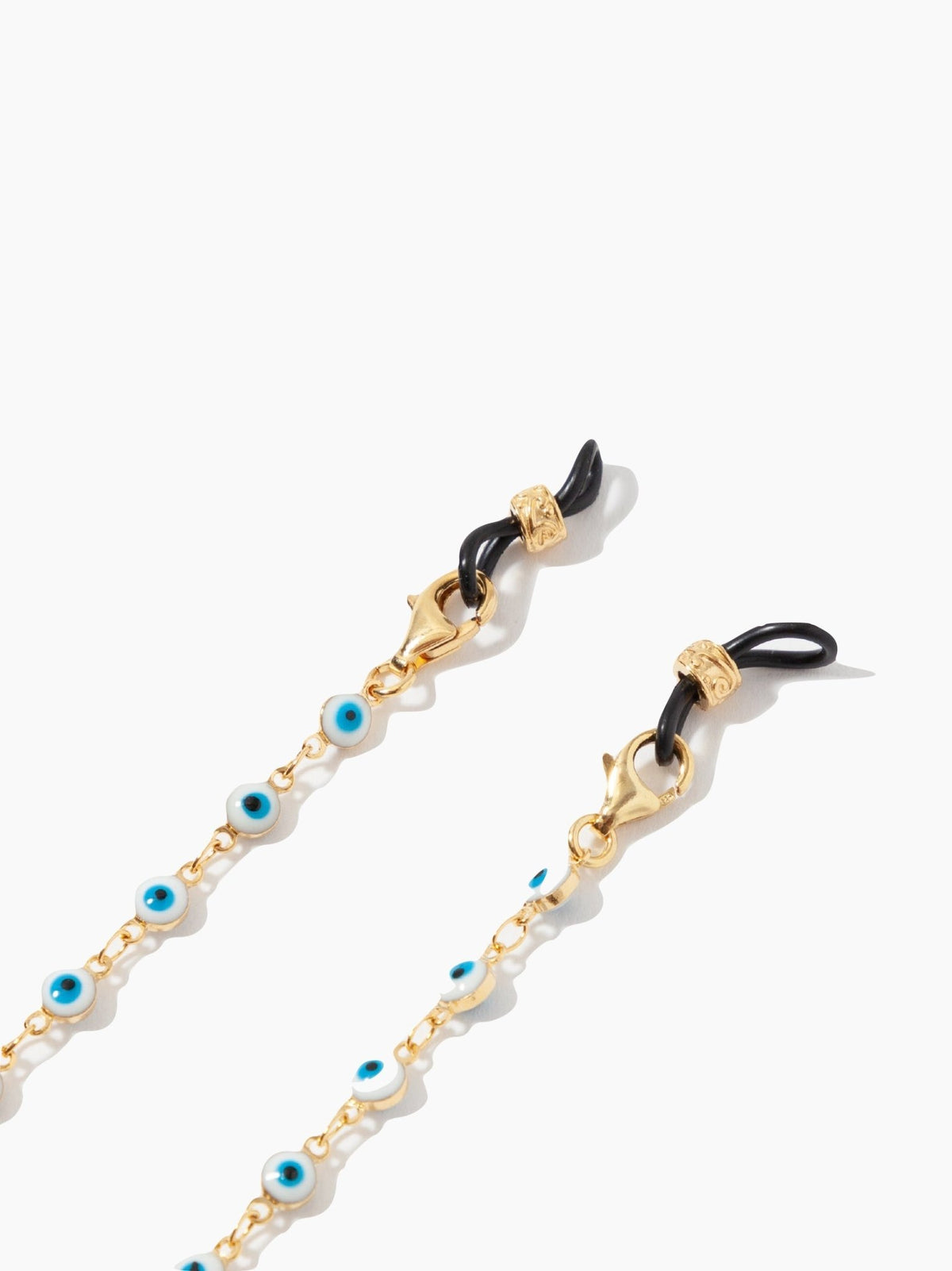 White Evil Eye Sunglasses Chain