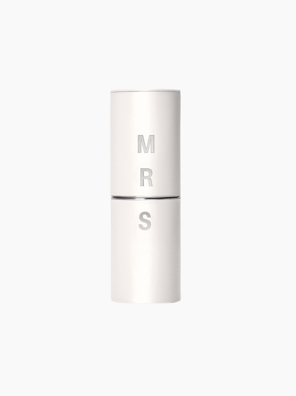White Leather Lipstick Case