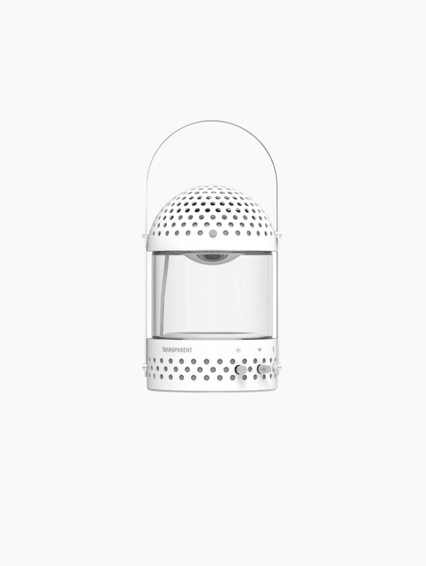 White Light Transparent Speaker